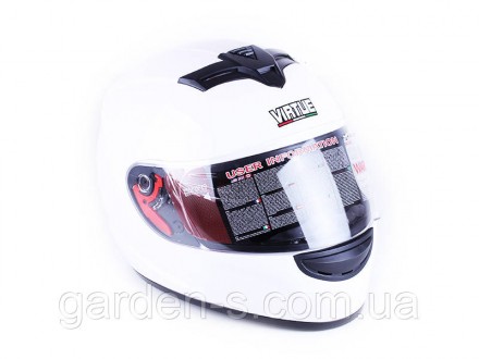шлем закрытый, вес 995г, цвет белый, тип застежки быстрой фиксации, всесезонный,. . фото 2