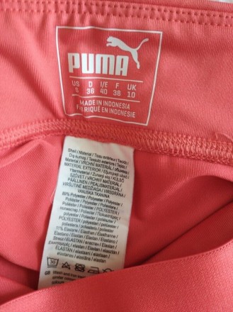 Спортивні яскраві велосипедки , Puma, Індонезія .
Колір - кораловий у візерунка. . фото 11