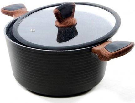 Кастрюля Fissman Diamond Grey 7.1л. Харків. фото 1