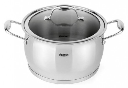 Кастрюля Fissman Miranda 4л индукционная. Харків. фото 1