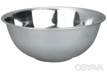 Миска Bowl Classic 34 см объем 6,15 л. Изготовлена из пищевой нержавеющей стали.. . фото 1