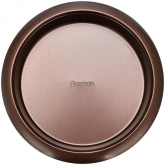 Форма для выпечки Fissman Chocolate круглая, диаметр 27см, высота стенок - 4.5см. . фото 4