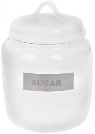 Банка фарфоровая Necollie "Sugar" 1500мл, белая. Харків. фото 1 Банка фарфоровая Necollie "Sugar" 1500мл, белая. Харків. фото 1