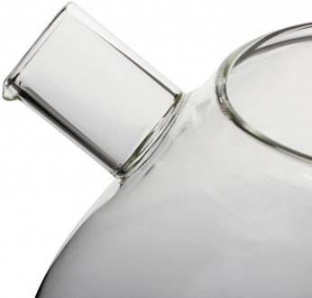 Чайник стеклянный заварочный Ofenbach с металлическим ситечком для заваривания ч. . фото 6