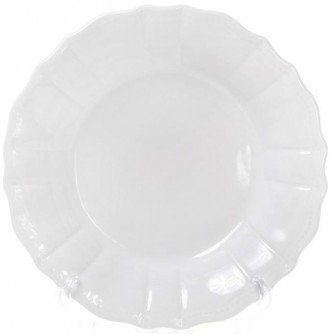 Набор глубоких тарелок Leeds Ceramics SUN (белые). В наборе 6 круглых глубоких т. . фото 4