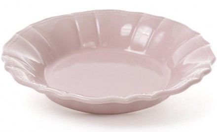 Набор глубоких тарелок Leeds Ceramics SUN (розовый пепельный). В наборе 6 круглы. . фото 3