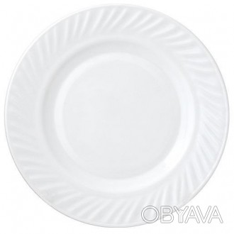 Обеденные тарелки Infinite Tenderness Волна, выполнены в классическом дизайне, п. . фото 1