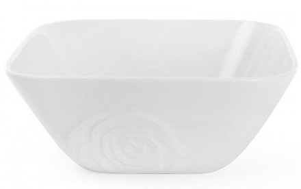 Набор 3 салатника из коллекции фарфоровой столовой посуды "White Rose". Высокока. . фото 2