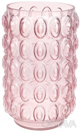 Стеклянная ваза Ancient Glass "Bubbles" для цветов, настольная. Размер: 30х19см.. . фото 1