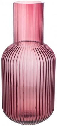 Ваза стеклянная Ariadne "Bottle" Ø15x34см, темно-розовая. Харьков. фото 1 Ваза стеклянная Ariadne "Bottle" Ø15x34см, темно-розовая. Харьков. фото 1