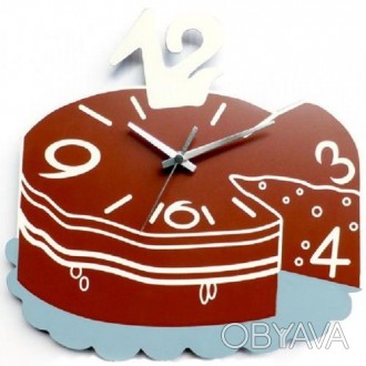 Часы настенные "Торт" - изысканное дополнение интерьера и оригинальный подарок д. . фото 1