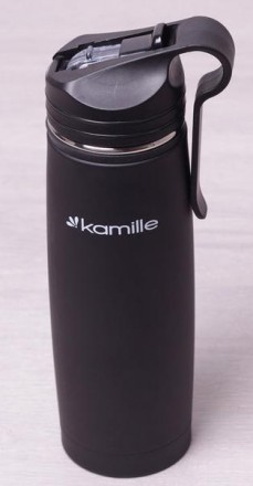 Термос-кружка Kamille Perfection&Style Sport - создан специально для людей с акт. . фото 7