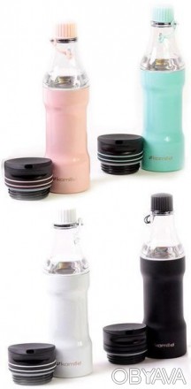 Термокружка Kamille Bottle - создана специально для людей с активным образом жиз. . фото 1