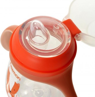 Бутылочка для кормления малышей Fissman Babies "Хитрый лис" абсолютно безвредное. . фото 3