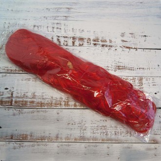Перука Хвиляста (червона) з штучного волокна червоного кольору. Стане незамінним. . фото 6