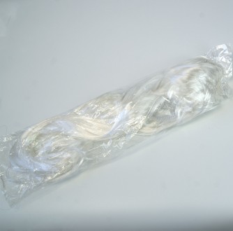 Перука Хвиляста (біла) з штучного волокна білого кольору. Стане незамінним поміч. . фото 3