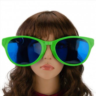 Окуляри Гігант Рей Бен (зелений) – стильні окуляри гігант для свят, фотосесій та. . фото 2