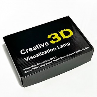 3D Світильник сенсорний Летючий дракон 15959-2-8 - творча лампа та інноваційний . . фото 6