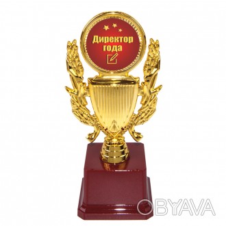 Статуетка 57102 Директор року Кубок з вінком – відмінна та оригінальна нагорода,. . фото 1