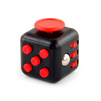 Кубик антистрес Fidget Cube чорний - антистрес, що забезпечує можливість сконцен. . фото 5