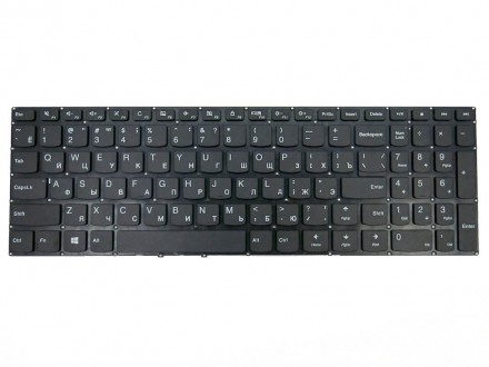 Новая клавиатура для ноутбука Lenovo 310-15ABR 310-15IAP 310-15ISK 310-15IKB
чер. . фото 2