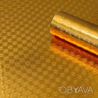 Самоклеюча плівка візерункова золото 0,40х10м 
Плівка на самоклейці ідеально під. . фото 1