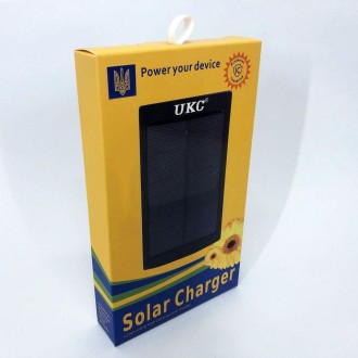 УМБ портативное зарядное Power Bank Solar UKC 50000 mAh с LED фонарём на солнечн. . фото 17