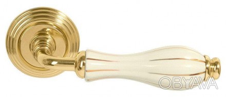 Fimet Lady 148-269 полированная латунь / слоновая кость золотая полоска
 
Ручка . . фото 1