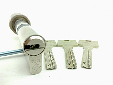 Цилиндр для замка Abus Bravus 1000 Compact ключ/тумблер 
 
 Максимальная безопас. . фото 4