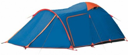 Недорогая летняя палатка Tramp Lite Twister - двухслойная, с двумя входами и дву. . фото 2