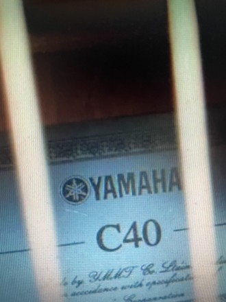 Гитара Yamaha C 40. . фото 5
