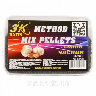  Пеллетс Method mix от 3KBaits - это высококачественный пеллетс, предназначенный. . фото 2