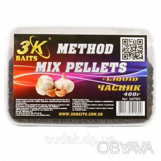  Пеллетс Method mix от 3KBaits - это высококачественный пеллетс, предназначенный. . фото 1