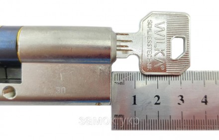 Цилиндровый механизм Wilka 1405 C K423 ключ/тумблер 
 
Wilka 1405 C K423 - цилин. . фото 8