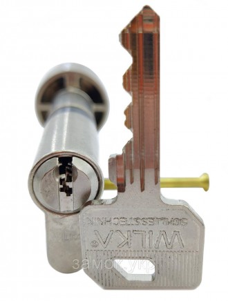 Цилиндровый механизм Wilka 1405 C K423 ключ/тумблер 
 
Wilka 1405 C K423 - цилин. . фото 6