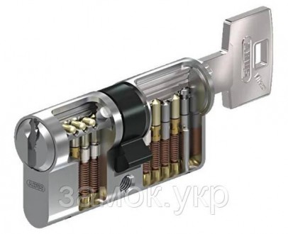 Цилиндр для замка Abus Vitess 4000 MX ключ/ключ сатиновый никель 
 
ABUS Vitess . . фото 3