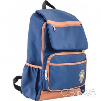 Рюкзак для підлітків YES OX 293, синій, 28.5*44.5*12.5 Работаем с 2011 годаБлаго. . фото 1