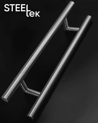 Дверные ручки-скобы SteelTek G104 Ø32х1,2мм 45° черный 
 
SteelTek G104 - функци. . фото 6