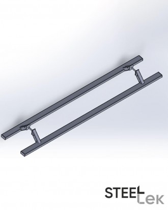 Дверные ручки-скобы SteelTek G105 20х40х1,2 мм 45° черный
 
SteelTek G105 - двер. . фото 7