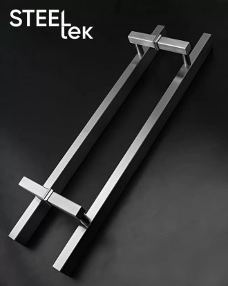 Дверные ручки-скобы SteelTek G107 40х20х1,2 мм черный
 
SteelTek G107 - дверные . . фото 5