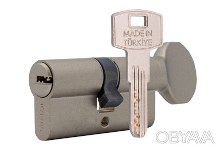 Цилиндровый механизм замка OZEN 112 ключ/тумблер сатин, 3 ключа
 
OZEN 112 - сер. . фото 1