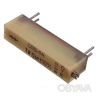 Резисторы СП5-14 переменные проволочные регулировочные для навесного монтажа.
Од. . фото 1