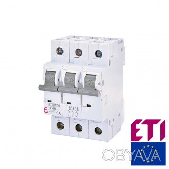 Автоматический выключатель (автомат) ETI серии ETIMAT 6 предназначен для защиты . . фото 1