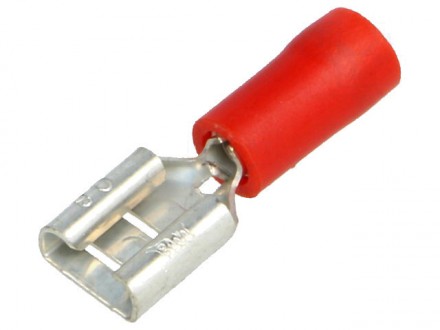 Наконечник "мама" 0,25-1,5 мм2 "папа" 5,2*0,8 с изоляцией BM00105 (уп. 100 шт.). Луцк. фото 1 Наконечник "мама" 0,25-1,5 мм2 "папа" 5,2*0,8 с изоляцией BM00105 (уп. 100 шт.). Луцк. фото 1