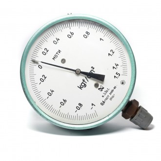 Мановакуумметр образцовый МВТИ-1218 -1..0..1.5 кгс/см2 0.6 кл.т. (-100...150 кПа. Луцьк. фото 1 Мановакуумметр образцовый МВТИ-1218 -1..0..1.5 кгс/см2 0.6 кл.т. (-100...150 кПа. Луцьк. фото 1