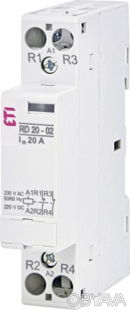 Модульные контакторы ETI серии RD используются для дистанционного управления и а. . фото 1