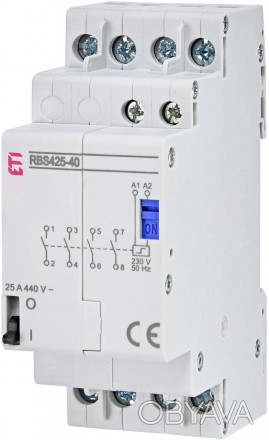 Модульные импульсные контакторы ETI серии RBS используются для дистанционного уп. . фото 1