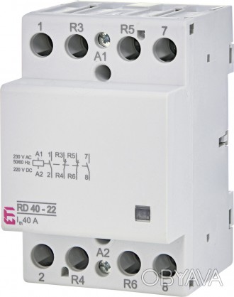 Модульные контакторы ETI серии RA и RD используются для дистанционного управлени. . фото 1