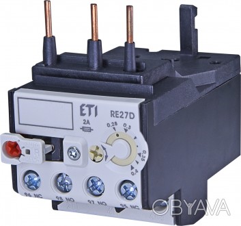 Тепловое реле RE ETI для контакторов CEM9, CEM12, CEM18, CEM25
Тепловое реле RE . . фото 1