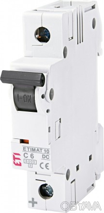 Автоматический выключатель (автомат) ETI серии ETIMAT 10 DC предназначен для защ. . фото 1